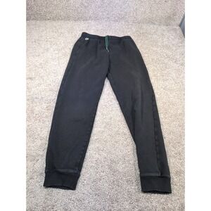 Lacoste Kids Black Jogger Sweatpants Size 16 176cm 70inch Embroidered Croc